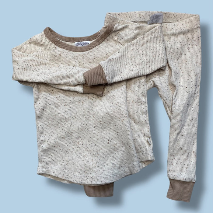 Jax & Lennon Ribbed Set 12-18m