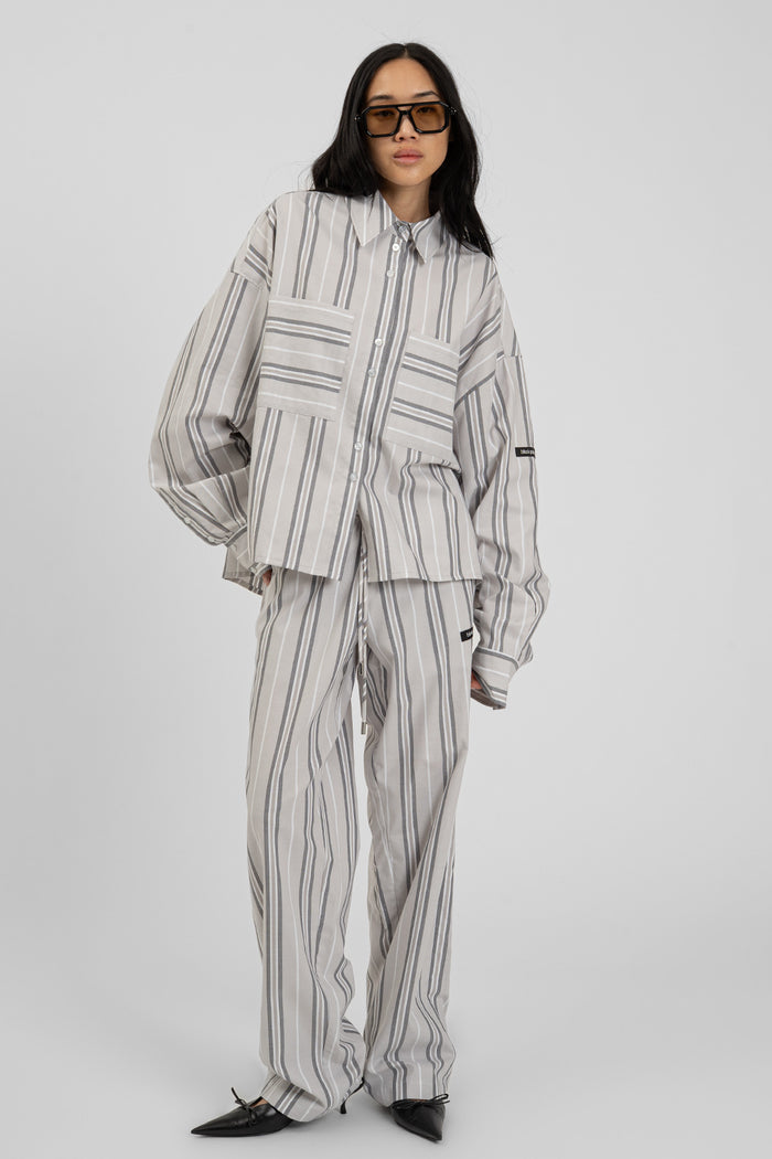 KIANY Pants Grey Striped