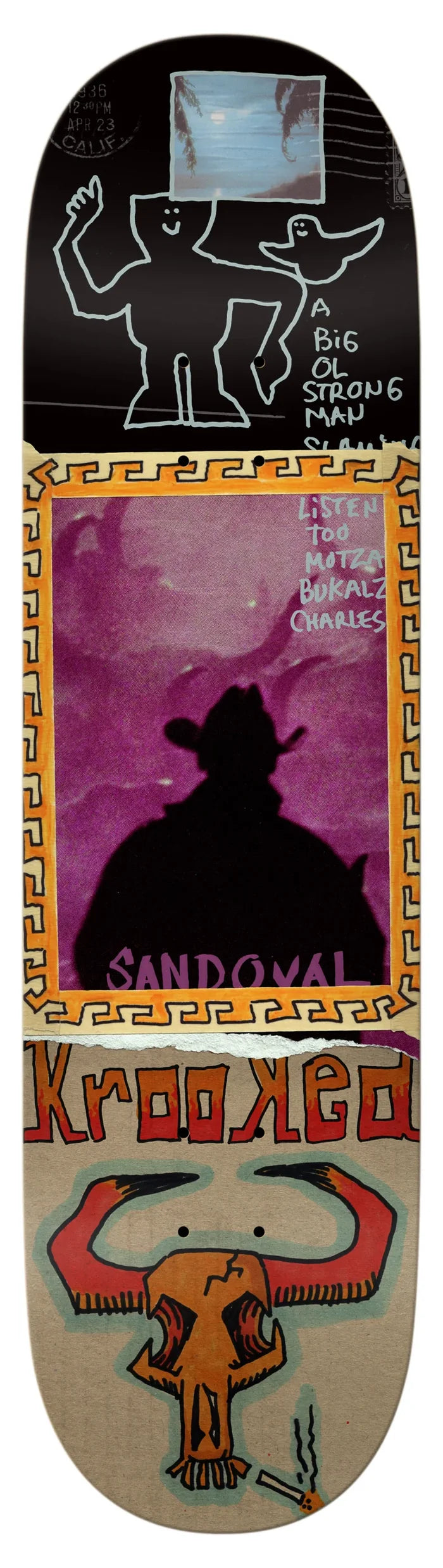 KROOKED SANDOVAL GUN SLINGER DECK (9.02)