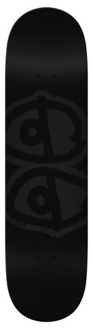 KROOKED TEAM EYES BLACK DECK 8.5
