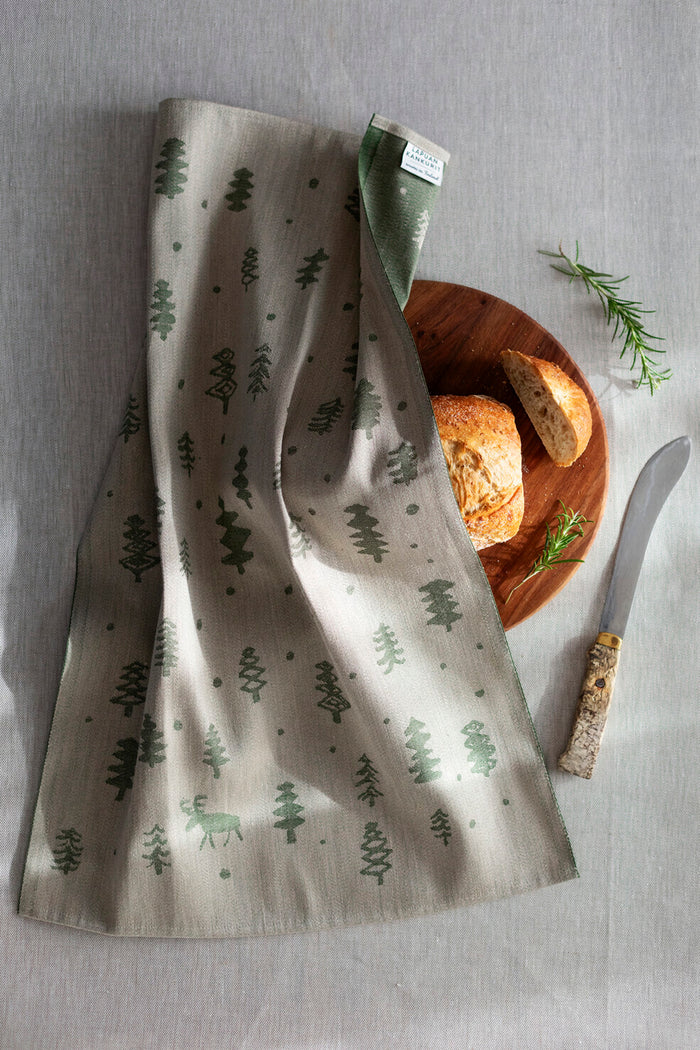 Lapuan Kankurit Poro Green Tea Towel