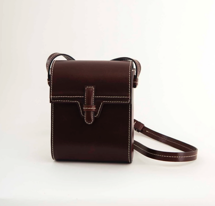Leather Box Bag
