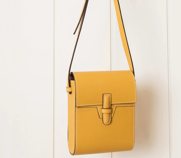 Leather Box Bag