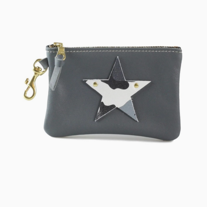 Leather Star Key Wallet