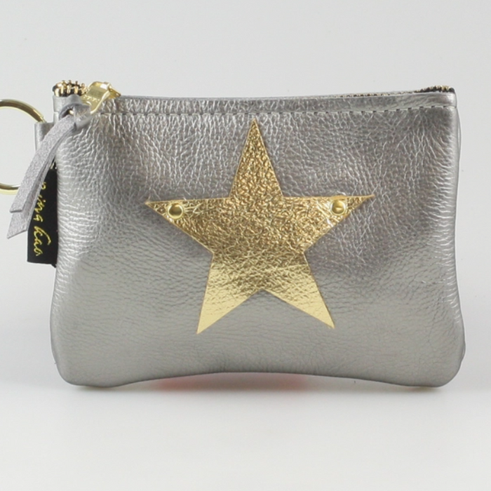 Leather Star Key Wallet