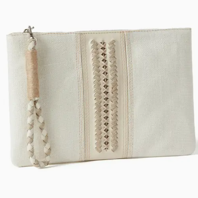 Linen Clutch Bag
