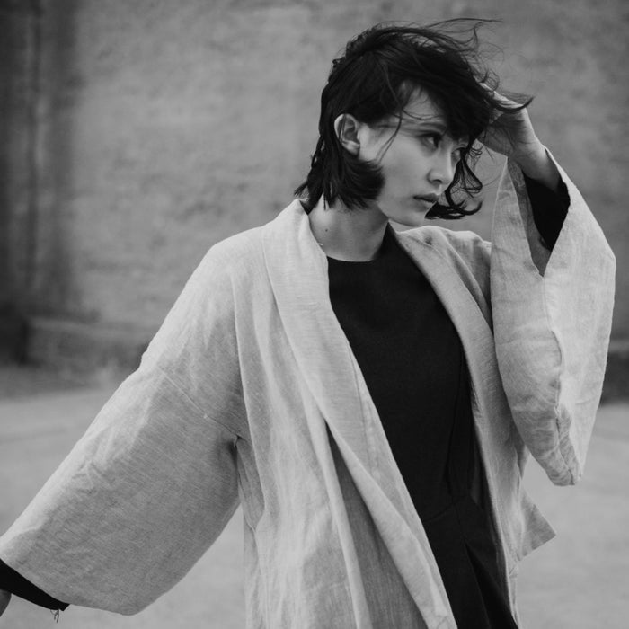 LINEN KIMONO