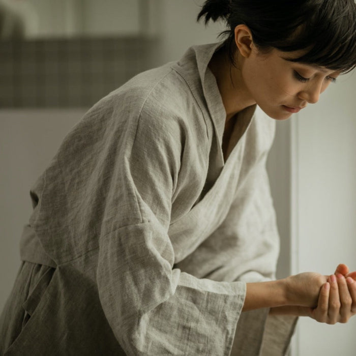LINEN KIMONO