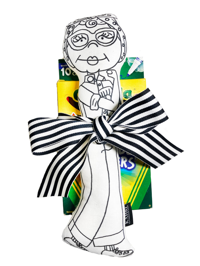Little Rosie the Riveter Coloring Doll