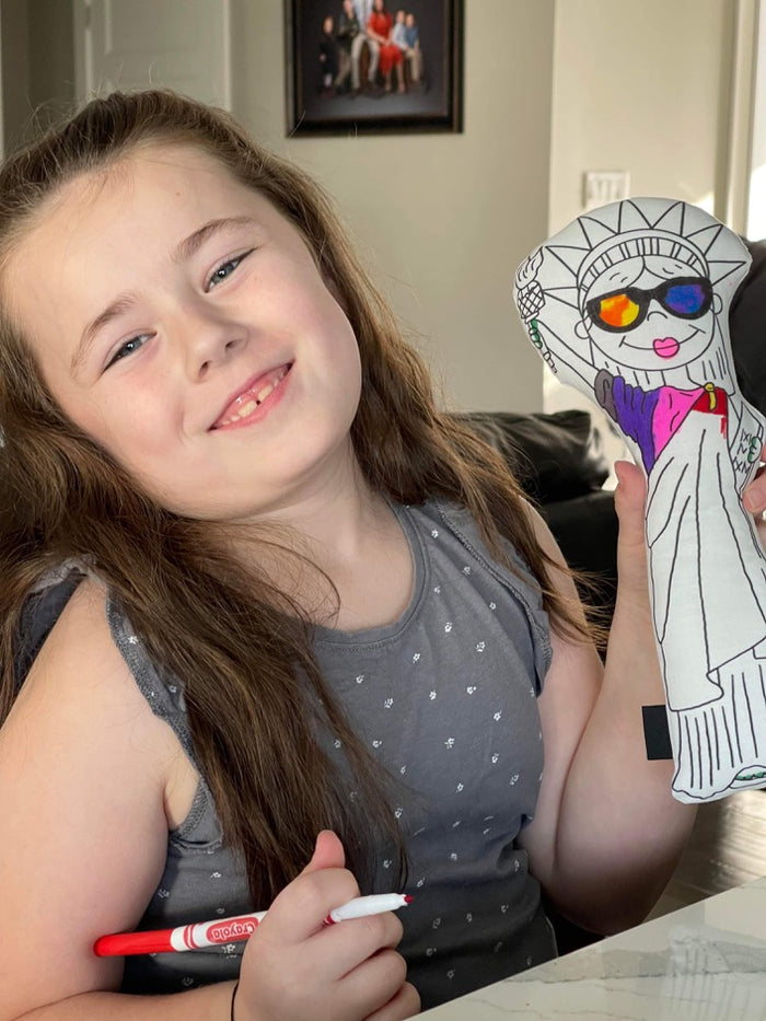 Little Rosie the Riveter Coloring Doll