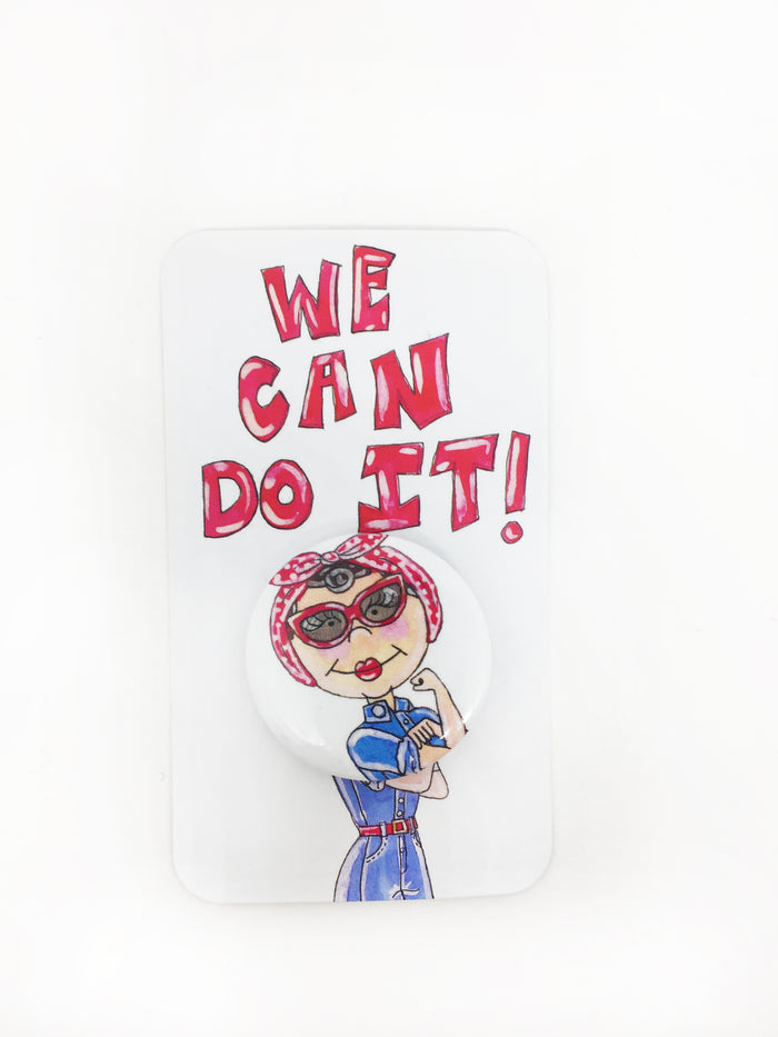 Little Rosie the Riveter Pin