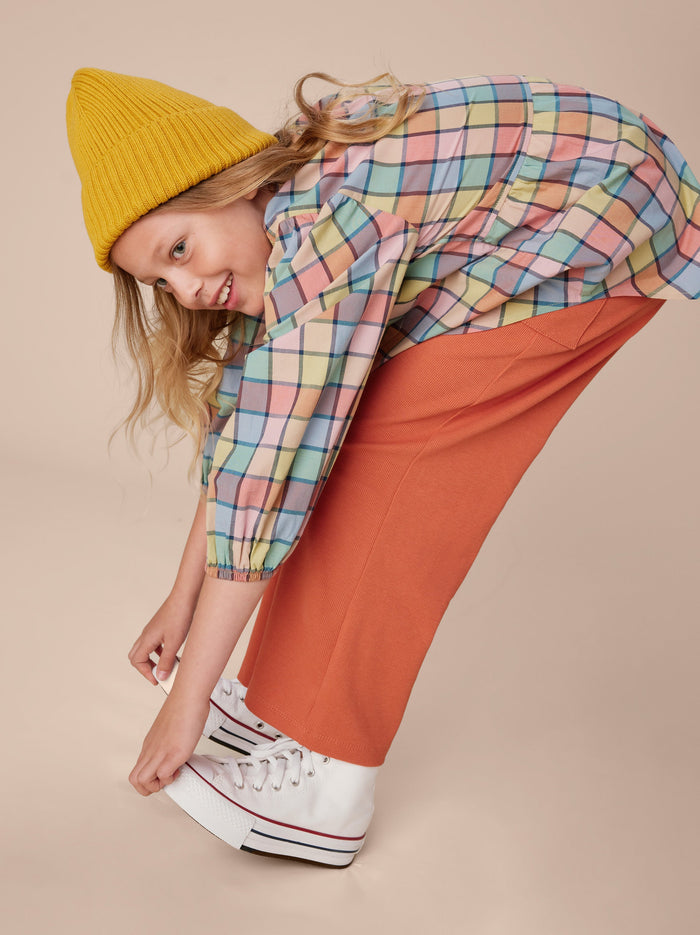 Long Sleeve Button-Up Tunic