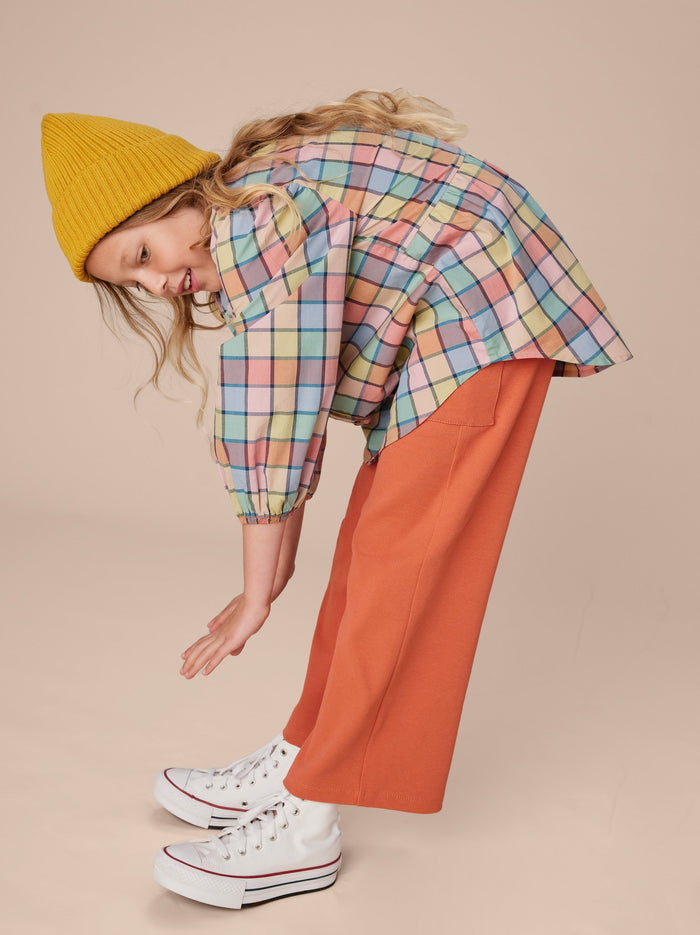 Long Sleeve Button-Up Tunic