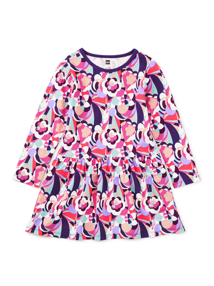 Long Sleeve Pocket Dress