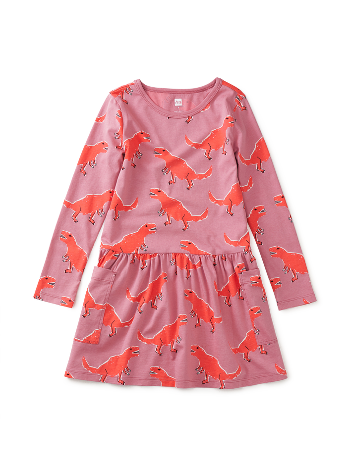Long Sleeve Pocket Dress