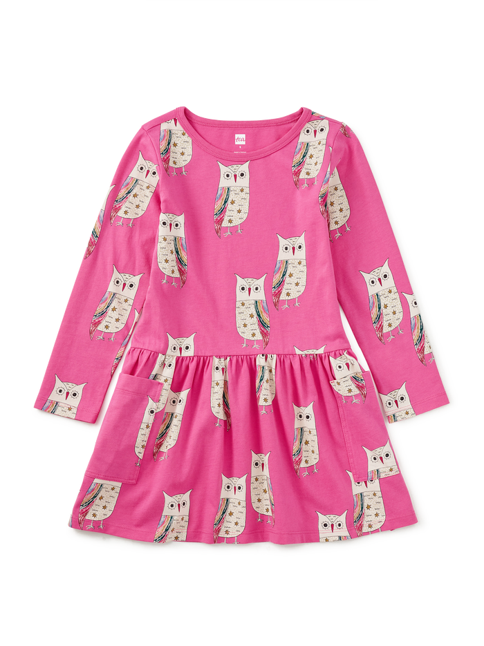 Long Sleeve Pocket Dress