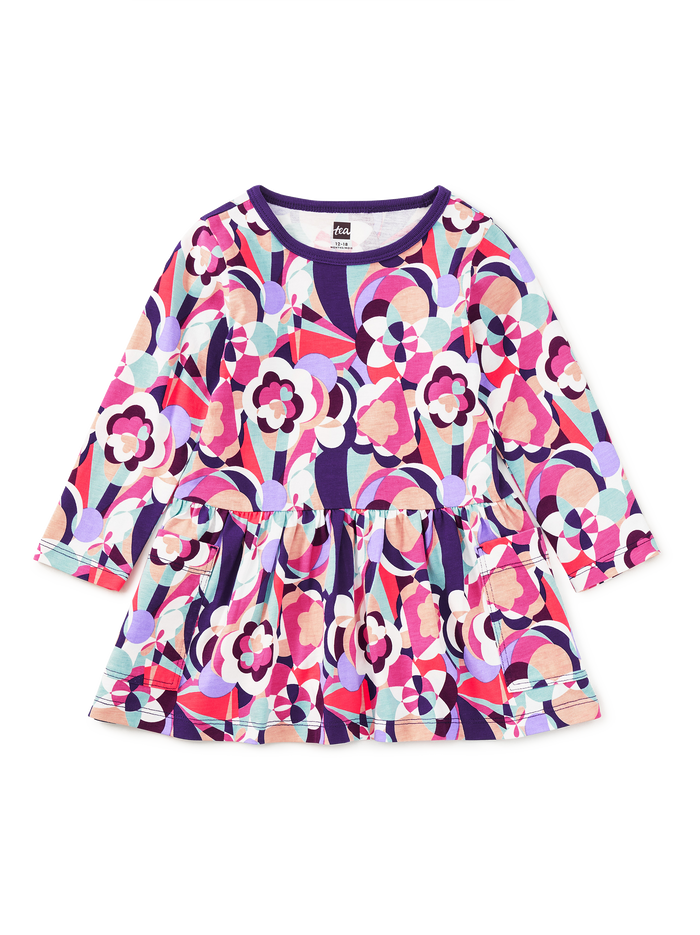 Long Sleeve Pocket Dress
