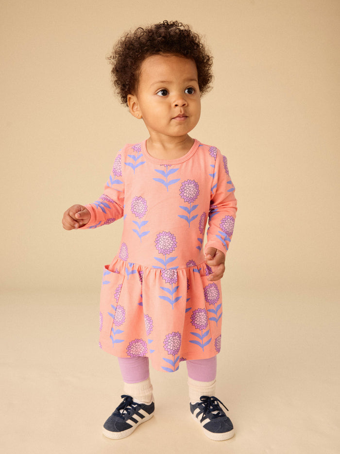 Long Sleeve Pocket Dress