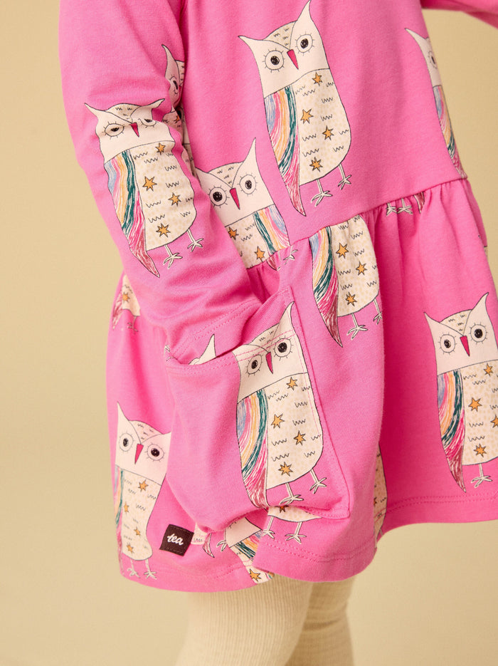 Long Sleeve Pocket Dress