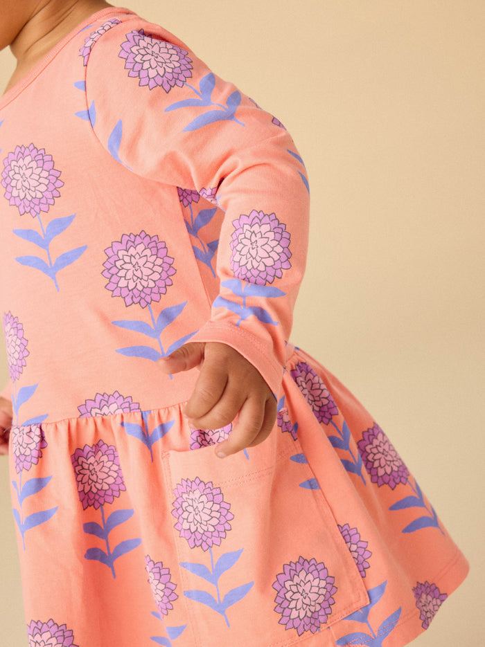Long Sleeve Pocket Dress