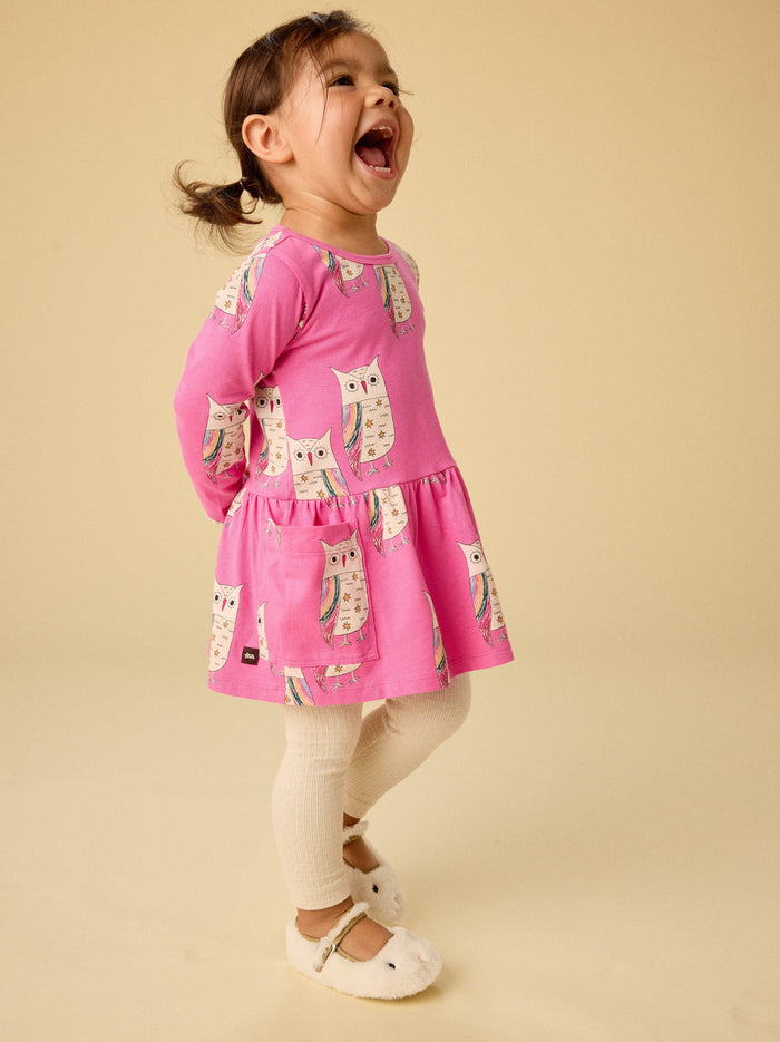 Long Sleeve Pocket Dress