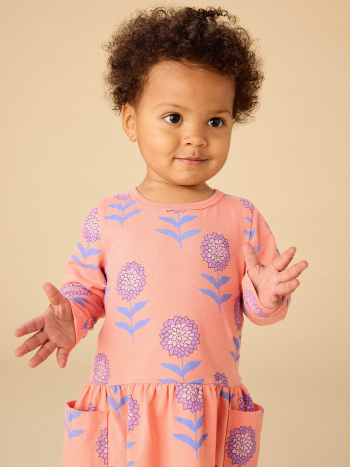 Long Sleeve Pocket Dress