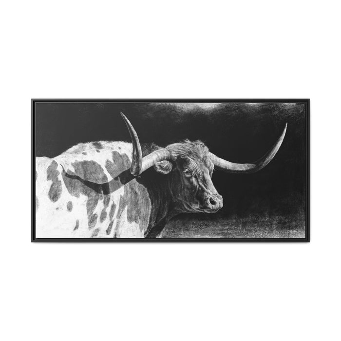 60" x 30" (Horizontal) / Black / 1.25"