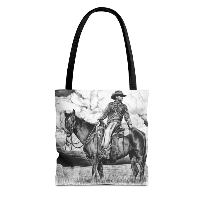 "Looking Back on the Path" Tote Bag