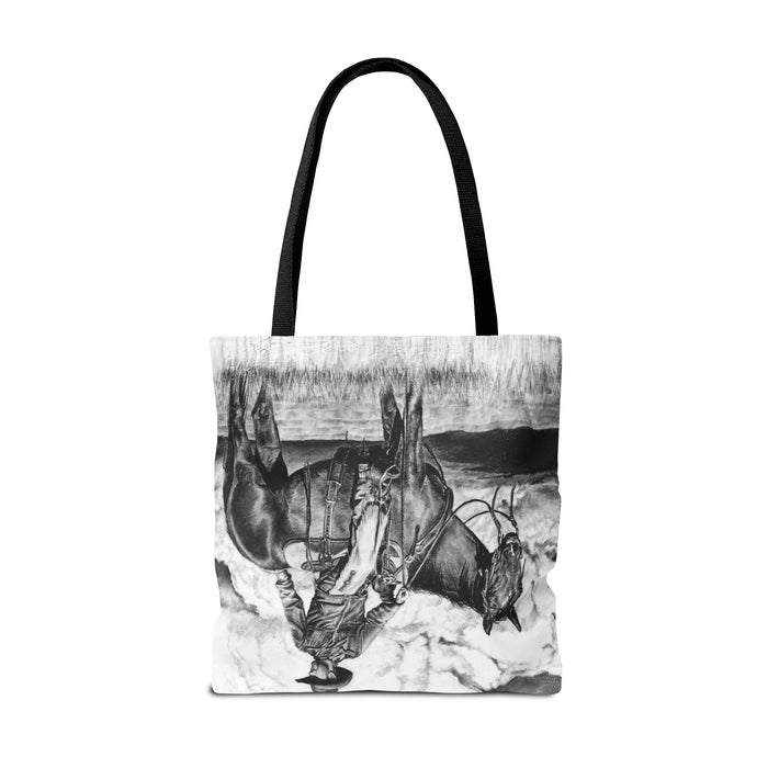 "Looking Back on the Path" Tote Bag