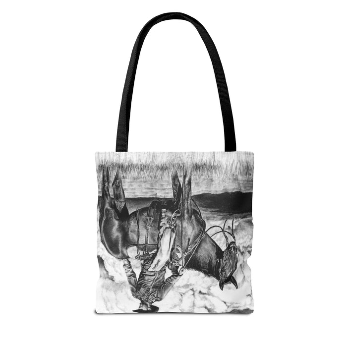 "Looking Back on the Path" Tote Bag