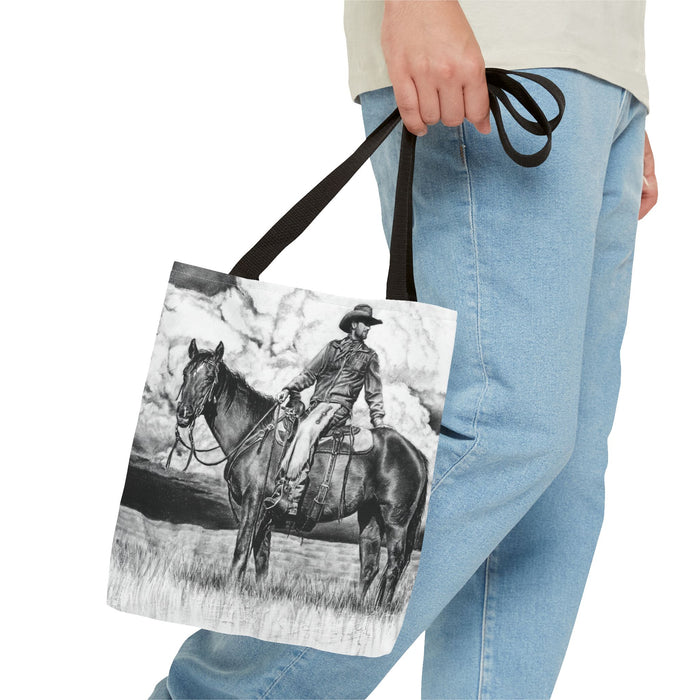 "Looking Back on the Path" Tote Bag