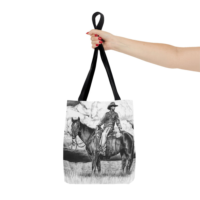 "Looking Back on the Path" Tote Bag