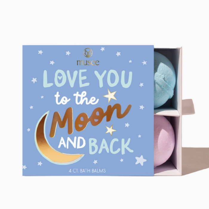 Love You To the Moon Bath Balm Set