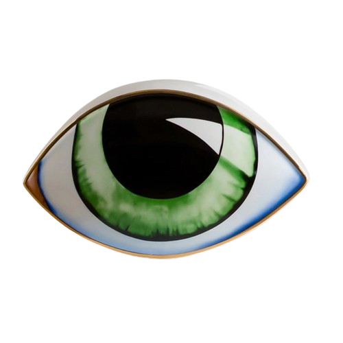 Lucky Eye Ceramic Statue