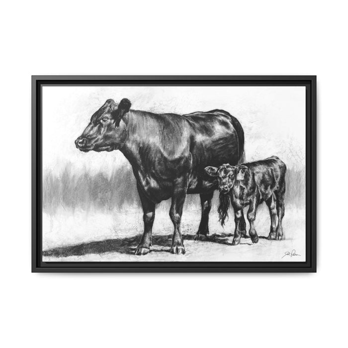 24″ x 16″ (Horizontal) / Black / 1.25"