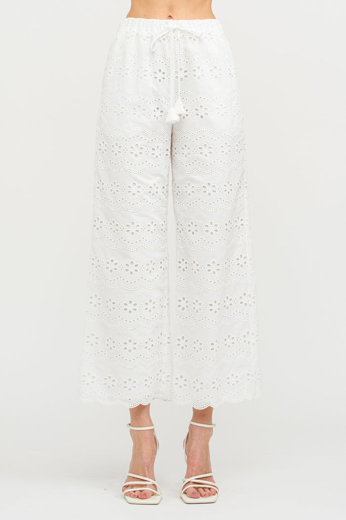 SOFIE THE LABEL BIARRITZ EMBROIDERED PANTS