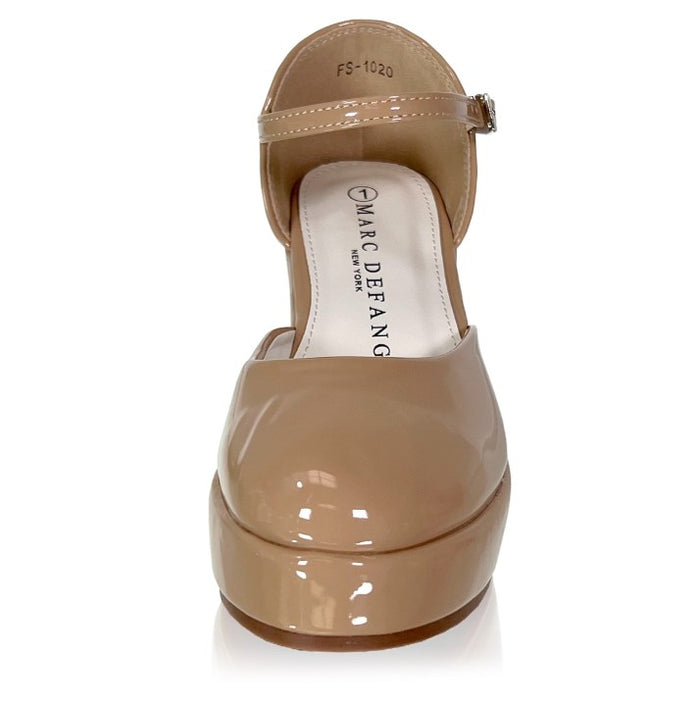 Marc DeFang Saylor Wedge Nude