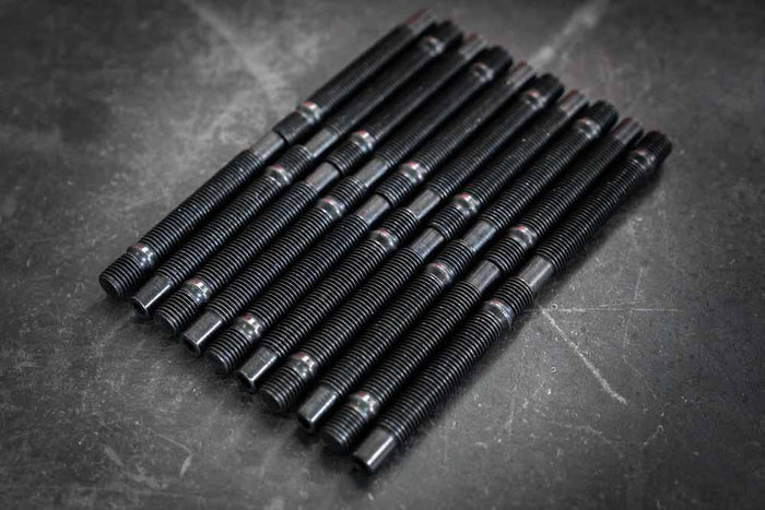 Mercedes Competition Wheel Stud Conversion Kit: (5-Lug) 12x1.5mm -W107, W116, W201, W203-Wheel Studs and Nuts-grip-drift-90MM-Studs Only-Garagistic-bmw
