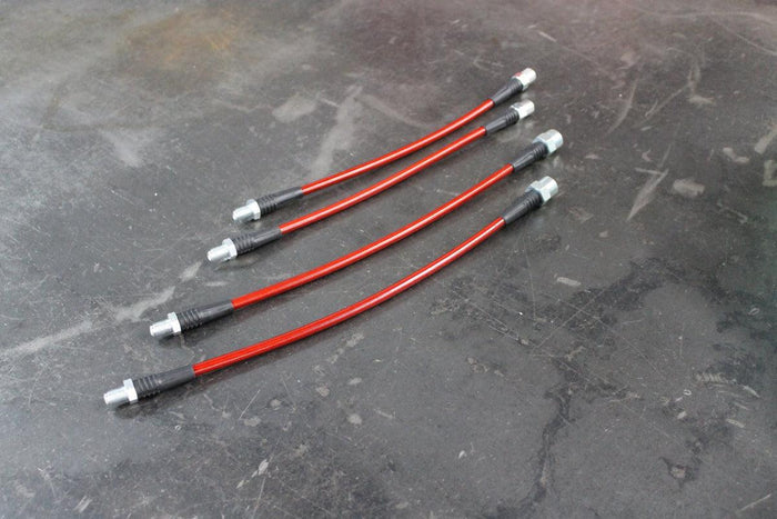 Mercedes W201 - 190E Stainless Steel Complete Brake Line Kit - DOT Compliant-Brake and Clutch Lines-grip-drift-Garagistic-bmw