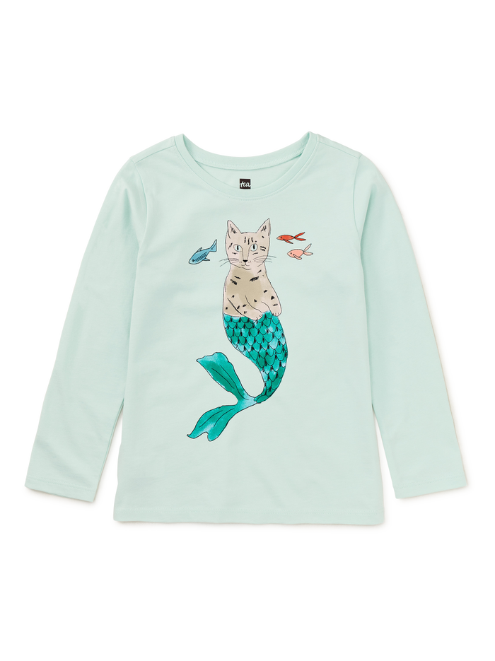 Mermaid Kitty Graphic Tee