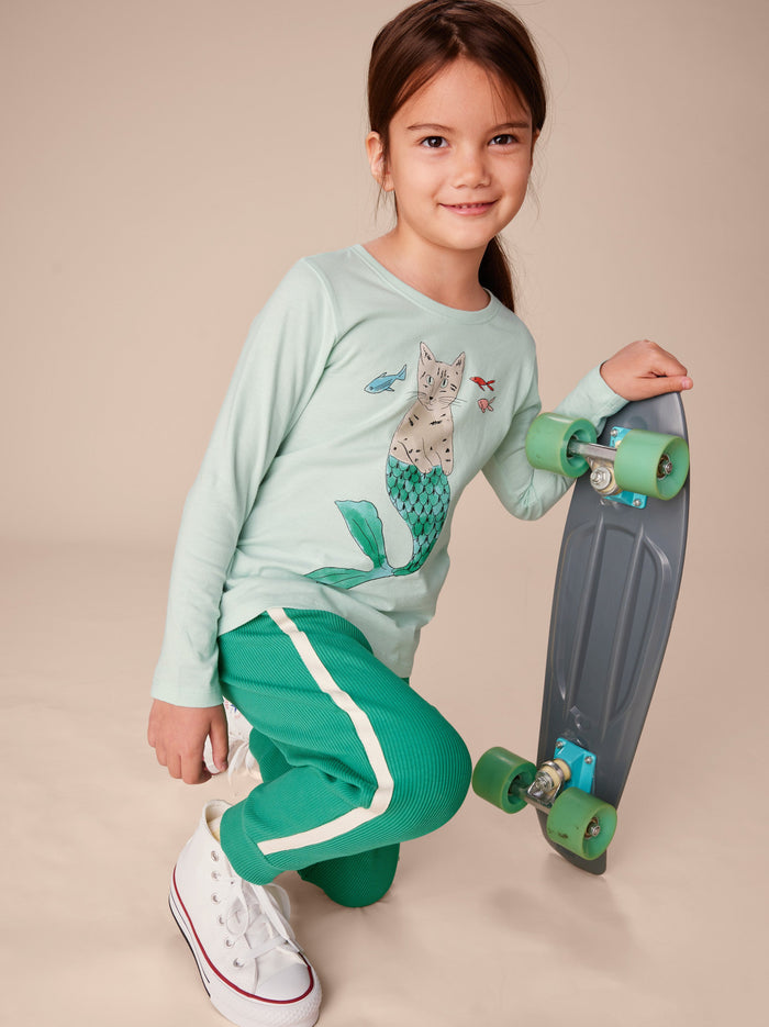 Mermaid Kitty Graphic Tee