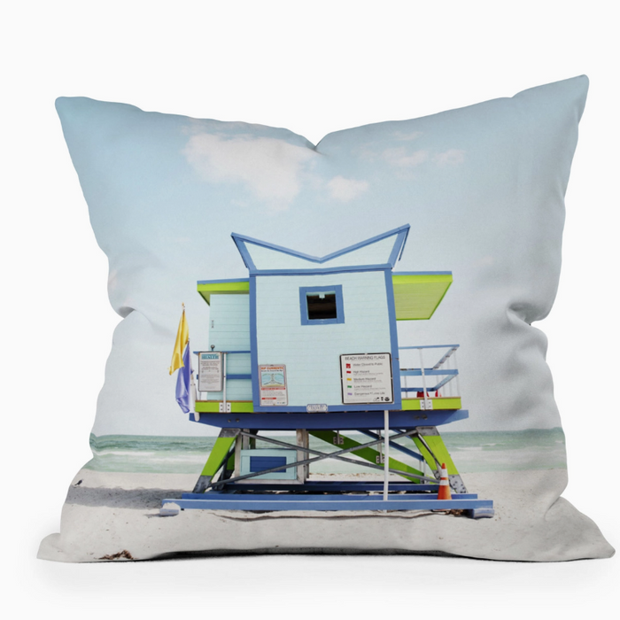 Miami Throw Pillow