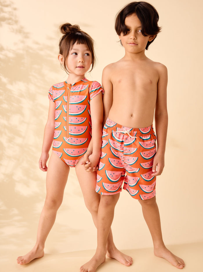 Mid-Length Swim Trunks