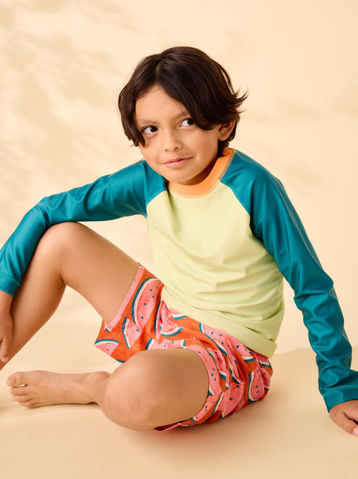 Mid-Length Swim Trunks