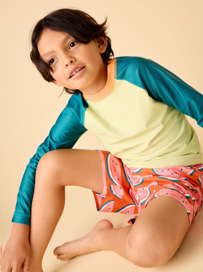 Mid-Length Swim Trunks