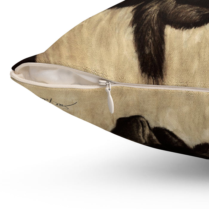 "Mighty Moose" Square Pillow