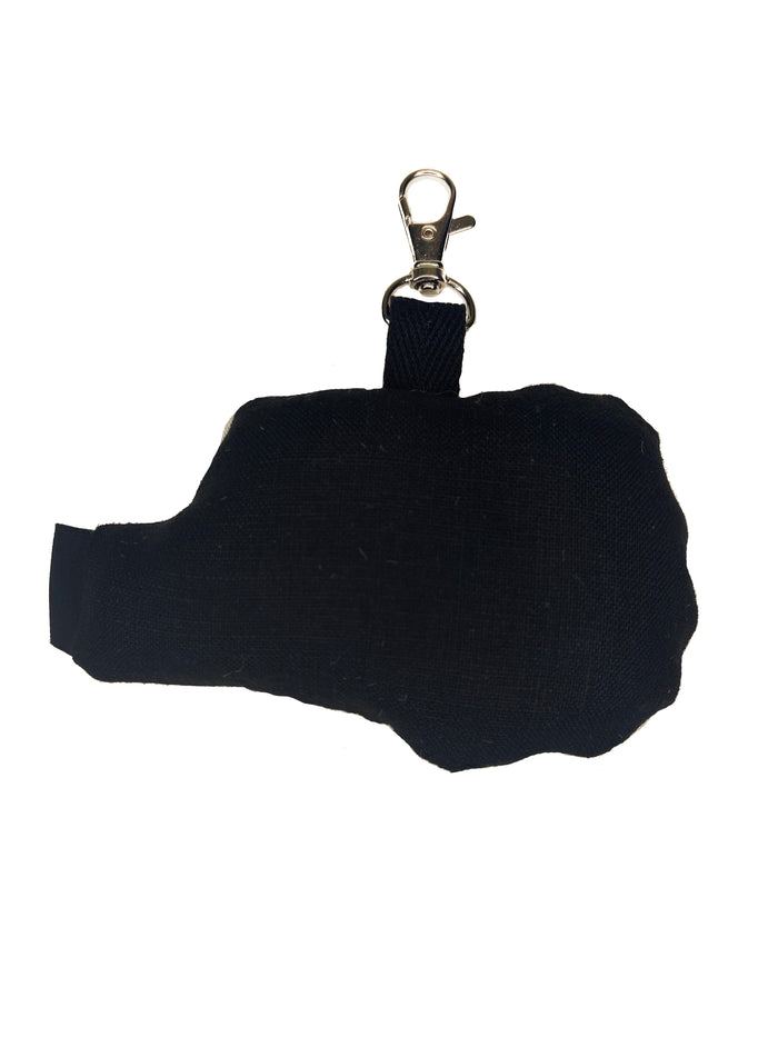 Mini Cowboy Hat Bag Charm