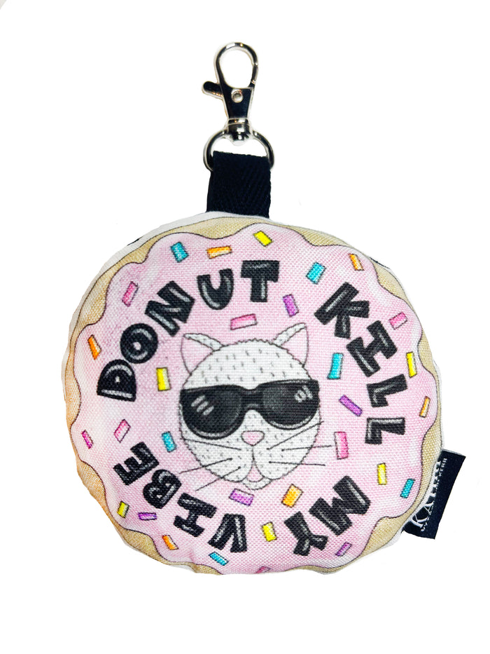 Mini Donut Bag Charm