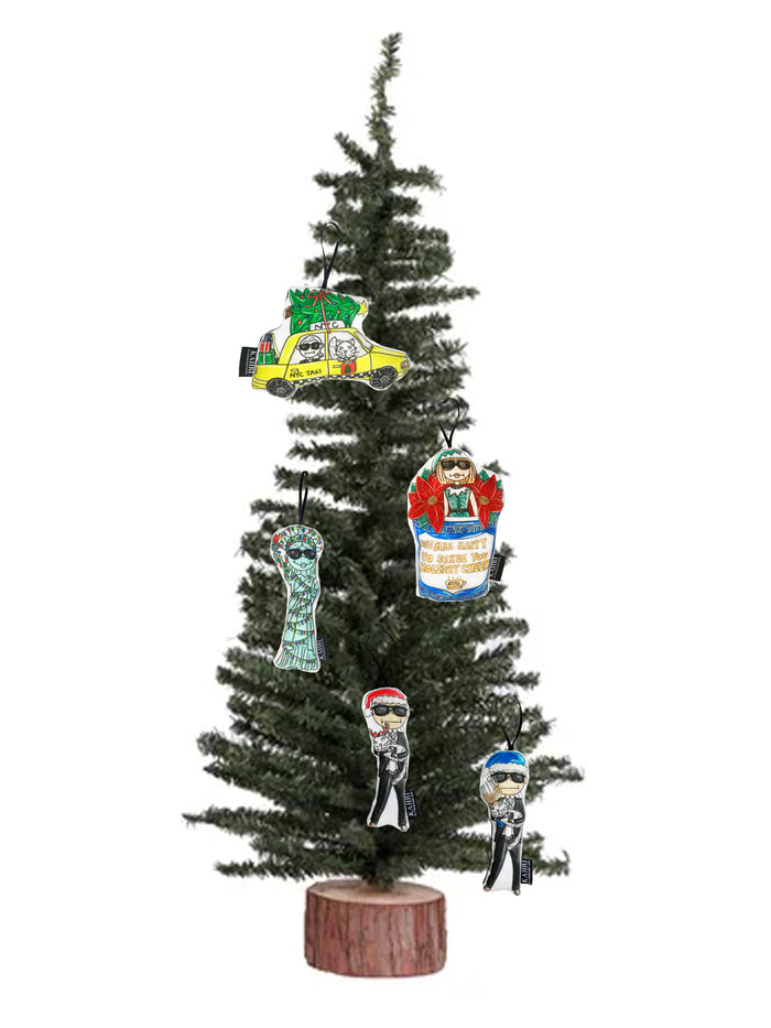 Mini Hanukkah Karl Doll Ornament
