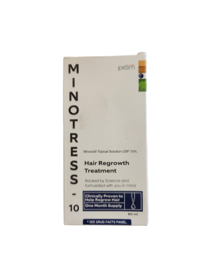 Minotress 10% hair Solution, 60ml